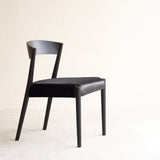 Sketch Black Frame Bespoke Custom Leather Ronda Dining Chair from Originals Furniture Singapore