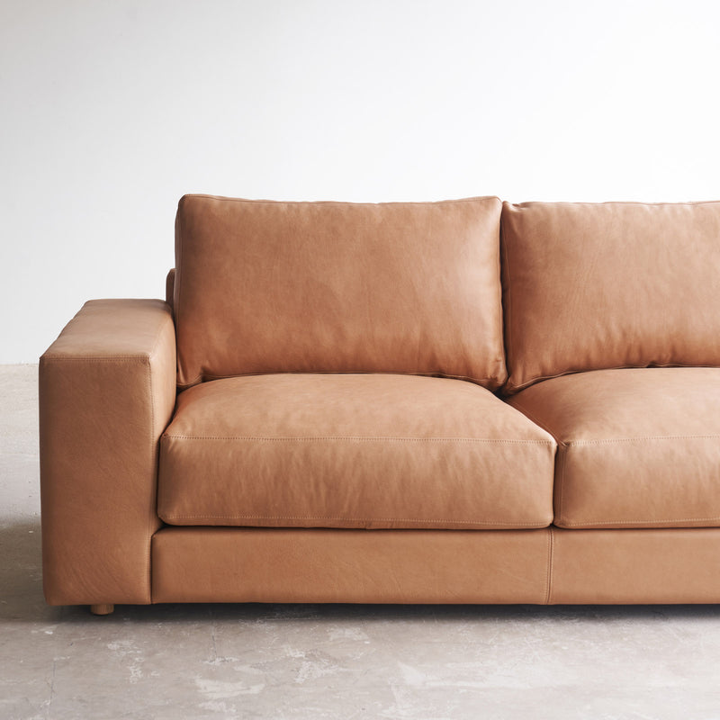 Sketch Hansen Bespoke Custom Leather Sofa Modern and Minimalist from Originals Furniture Singapore