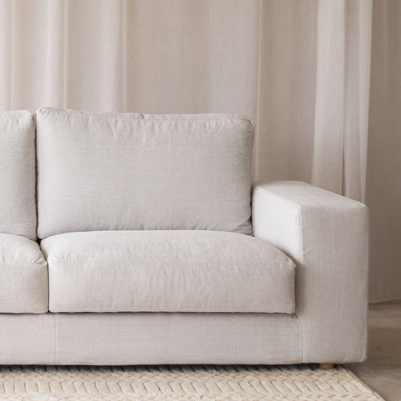 Hansen L Shape Fabric Sofa | Bespoke Fabric