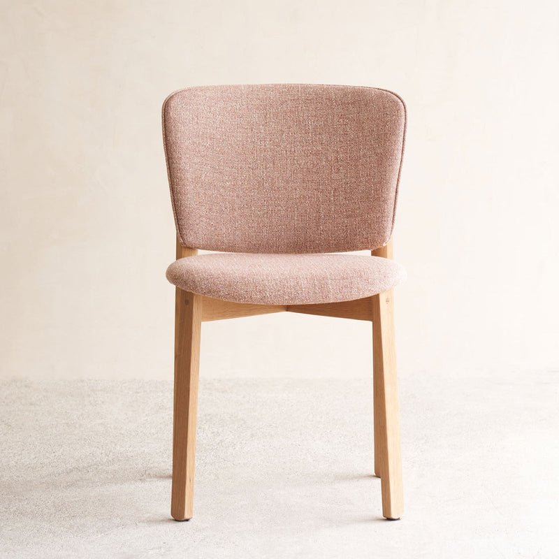 Pink Pinta Fabric Dining Chair