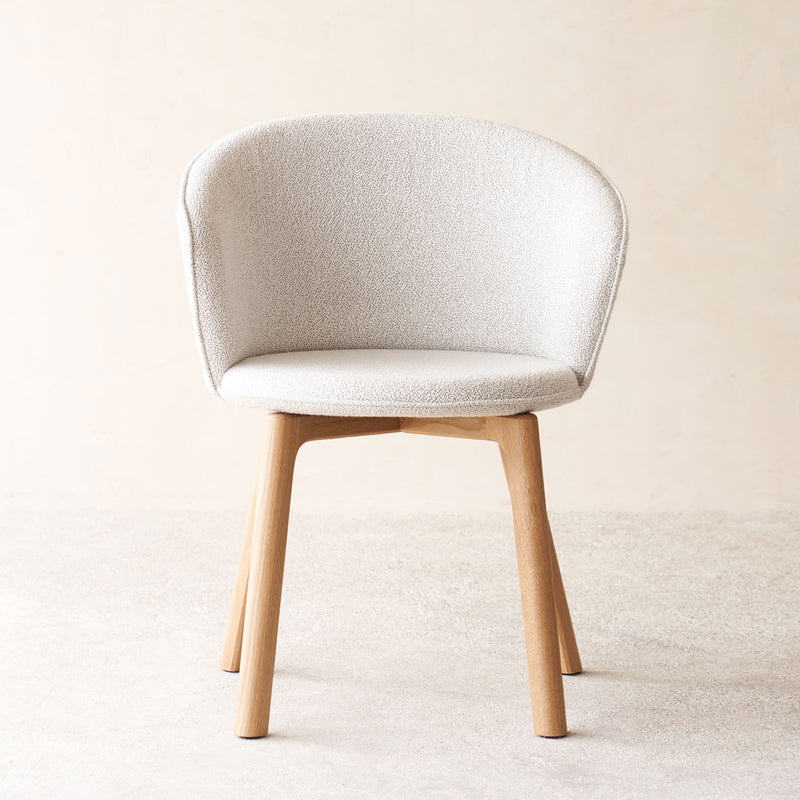 Glide Dining Chair | Oak - Snow