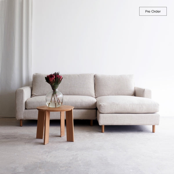 Sketch Ponte Petite L Shape Sofa Bespoke Custom Fabric from Originals Furniture Singapore