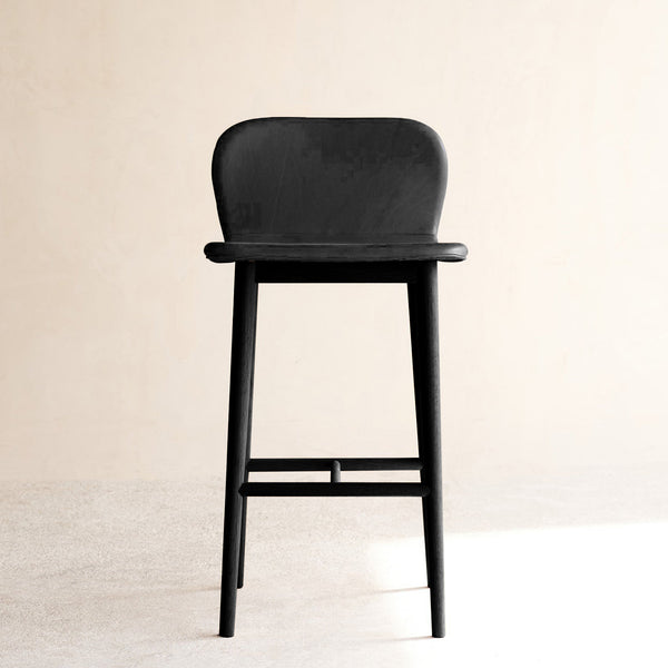 Sketch puddle black frame counter stool bespoke - Originals Furniture Singapore