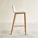 Sketch puddle oak frame bar stool bespoke - Originals Furniture Singapore