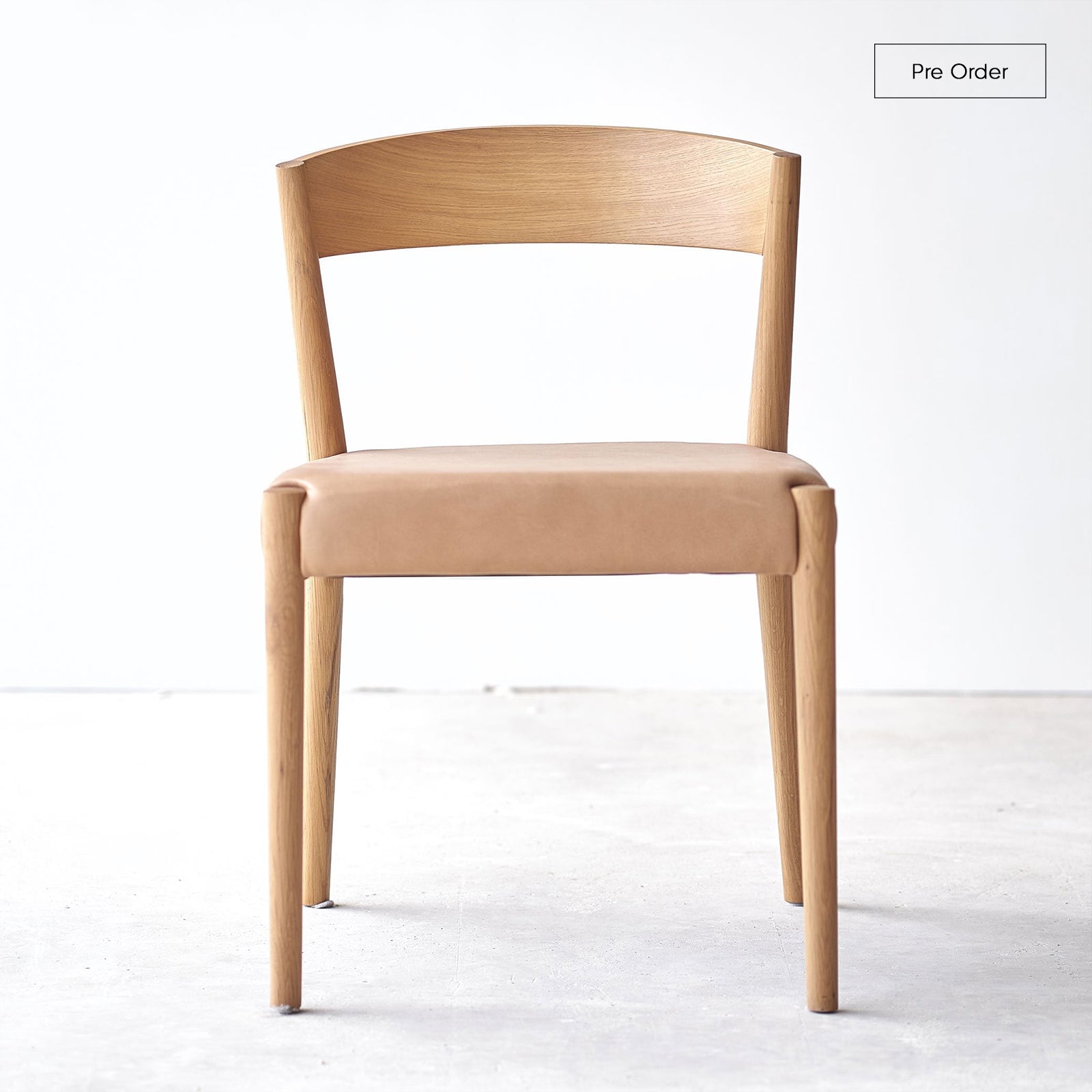 Ronda Dining Chair | Oak Frame - Bespoke Leather – Originals Furniture