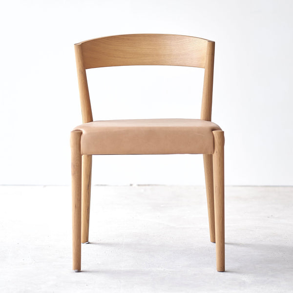 Sketch Ronda Dining Chair Oak Frame Bespoke Leather Custom from Originals Furniture Singapore