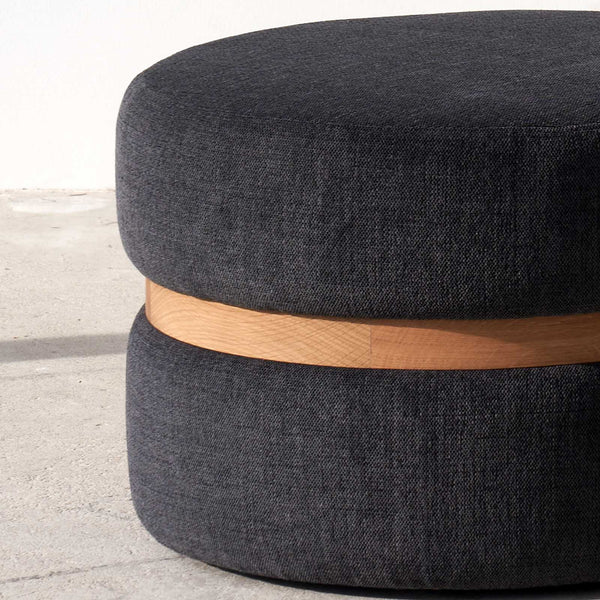 Saga Fabric Ottoman