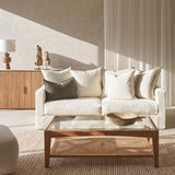Sloopy Fabric Sofa | 2.5 & 3 Seater - Blanc