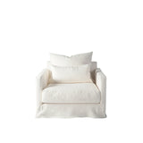 Sketch Summer Ivory Sloopy Fabric Armchair