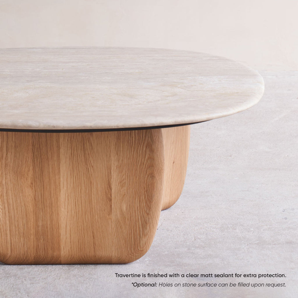 Eden Coffee Table | Scandinavian Solid Oak Coffee Table in Singapore ...