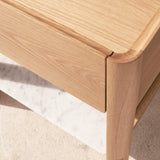 Tye Oak Nightstand | Natural