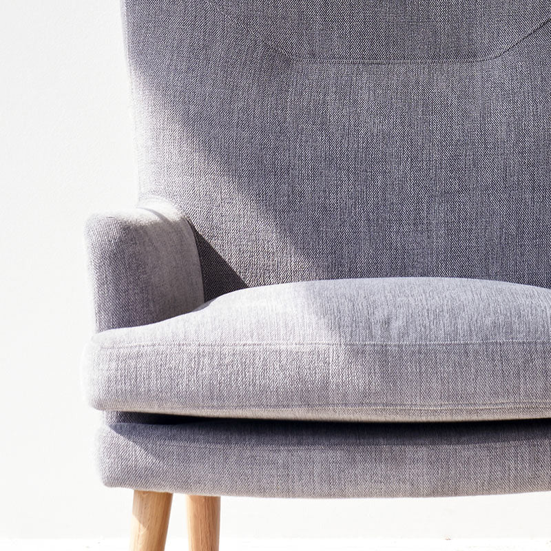 Sketch Weathered Grey Fabric Pelagonia Armchair from Originals Furniture Singapore