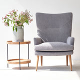 Sketch Weathered Grey Fabric Pelagonia Armchair from Originals Furniture Singapore