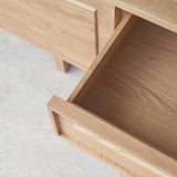 Yorke Oak TV Console | Natural