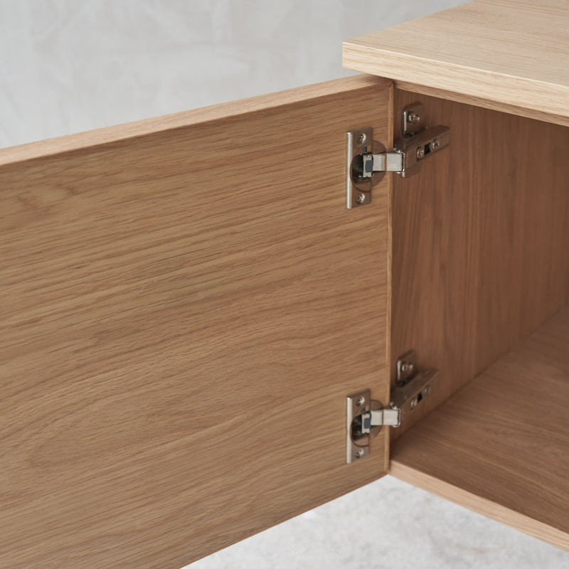 Yorke Oak TV Console | Natural