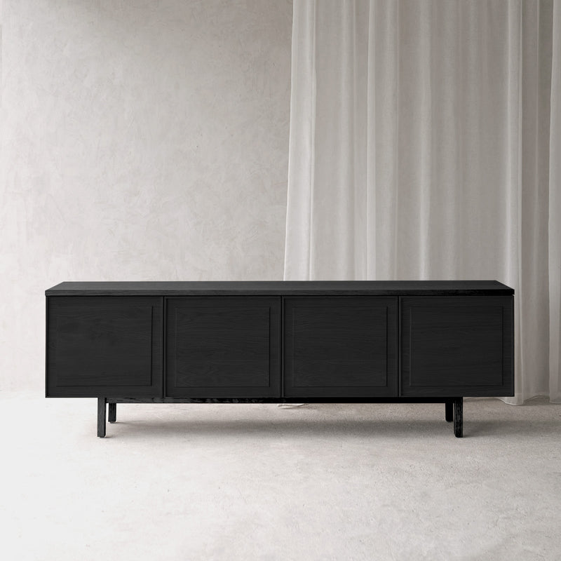 Yorke  Oak Sideboard | Black Stained Oak