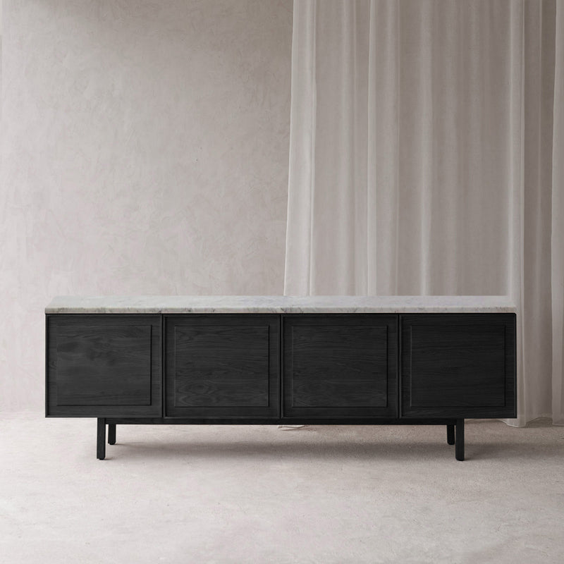 Yorke  Oak Sideboard | Black Stained Oak