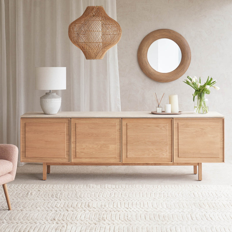 Yorke Oak Sideboard | Natural