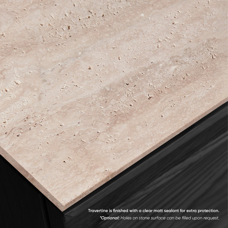 Yorke  Oak Sideboard | Black Stained Oak