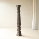 Hand Carved Teak Architectural Pillar