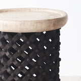 Bamileke coffee table in black natural - Originals Furniture Singapore