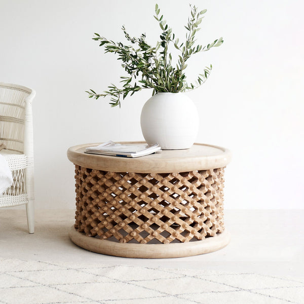 Bamileke coffee table in natural - Originals Furniture Singapore