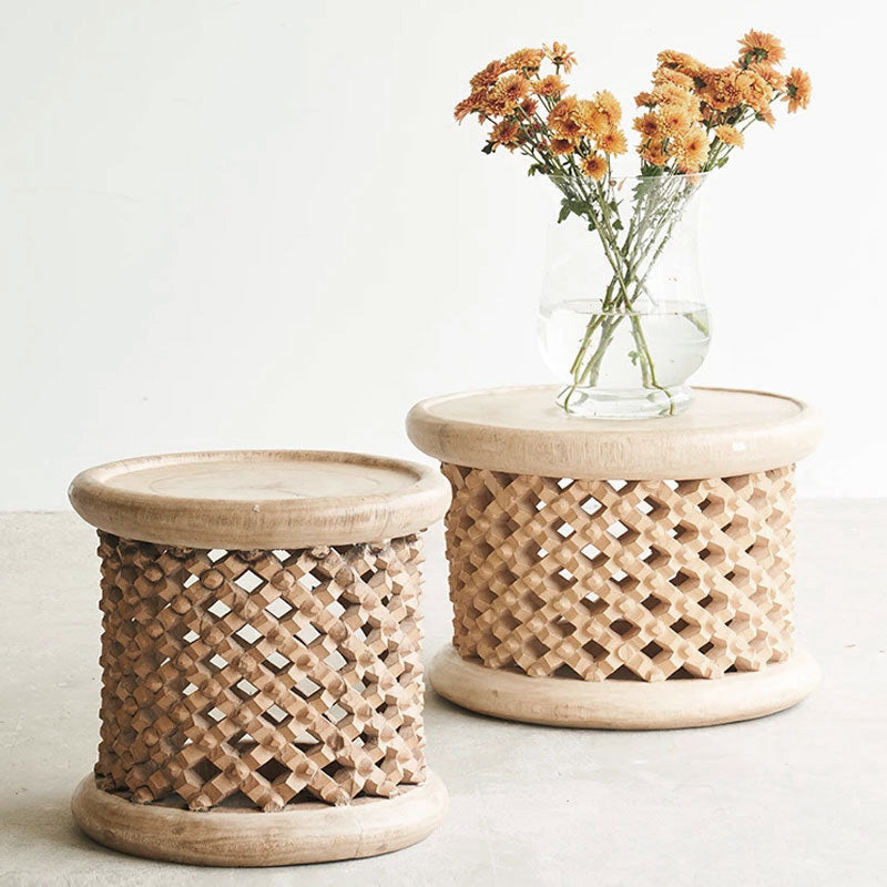 Bamileke Stool | Natural