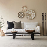 Senufo Daybed | Black - Flat Legs