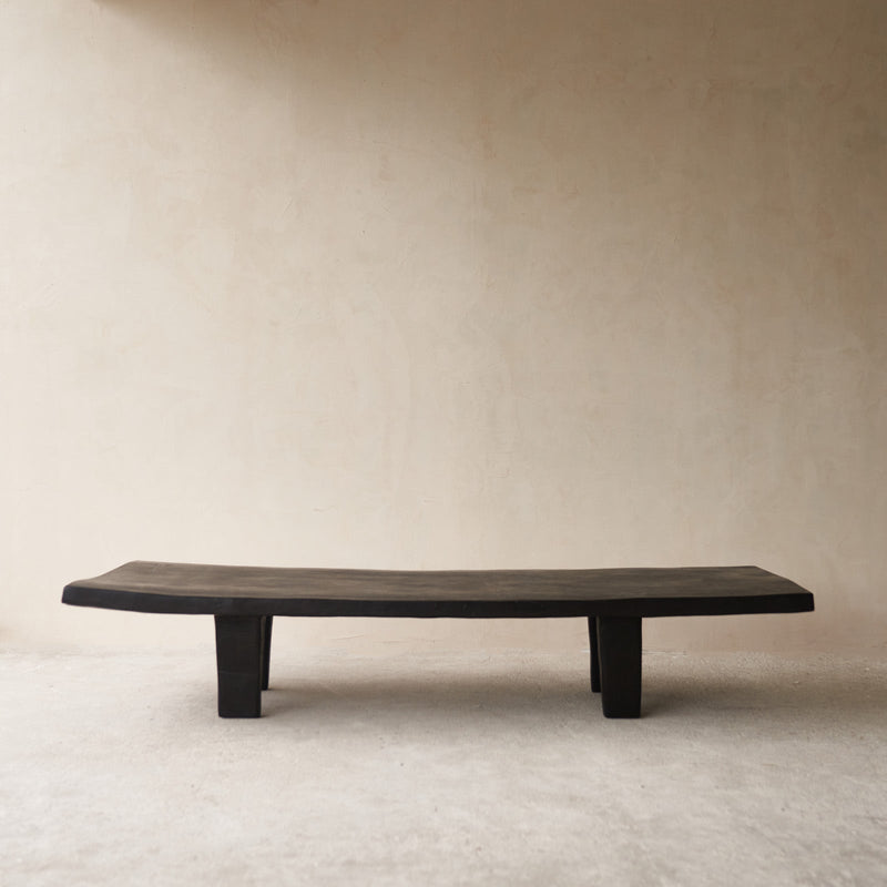 Senufo Daybed | Black - Flat Legs