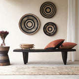 Senufo Daybed | Black - Round Legs