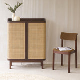Luna Shoe Cabinet | Teak - Dark Stained (90cm) - Originals Furniture