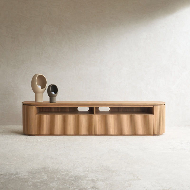 Moher TV Console | Teak - Natural