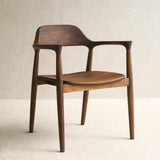 Raku Dining Chair | Dark Stained Teak