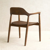 Raku Dining Chair | Dark Stained Teak