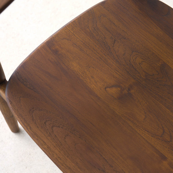 Raku Dining Chair | Dark Stained Teak