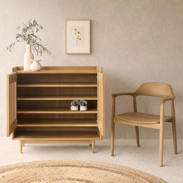 Tossa Shoe Cabinet | Teak (100cm)