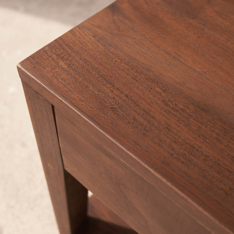 Walnut Bedside Table | Catalina