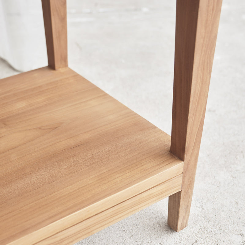 Catalina Bedside Table | Teak (63cm)