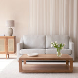 Double Coffee Table Teak Natural from Originals Furniture Singapore