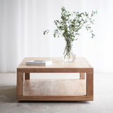 Double Coffee Table Teak Natural from Originals Furniture Singapore