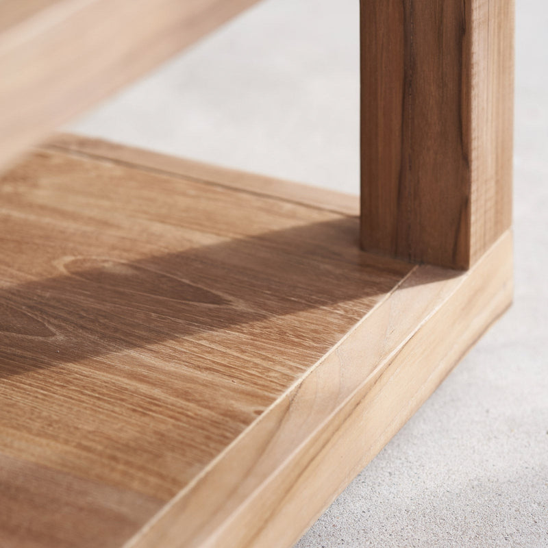 Double Coffee Table Teak Natural from Originals Furniture Singapore