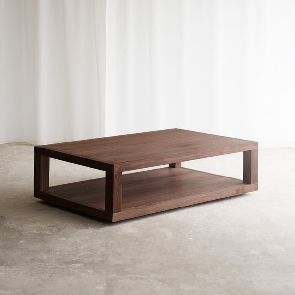 Double Coffee Table | Walnut (130cm)