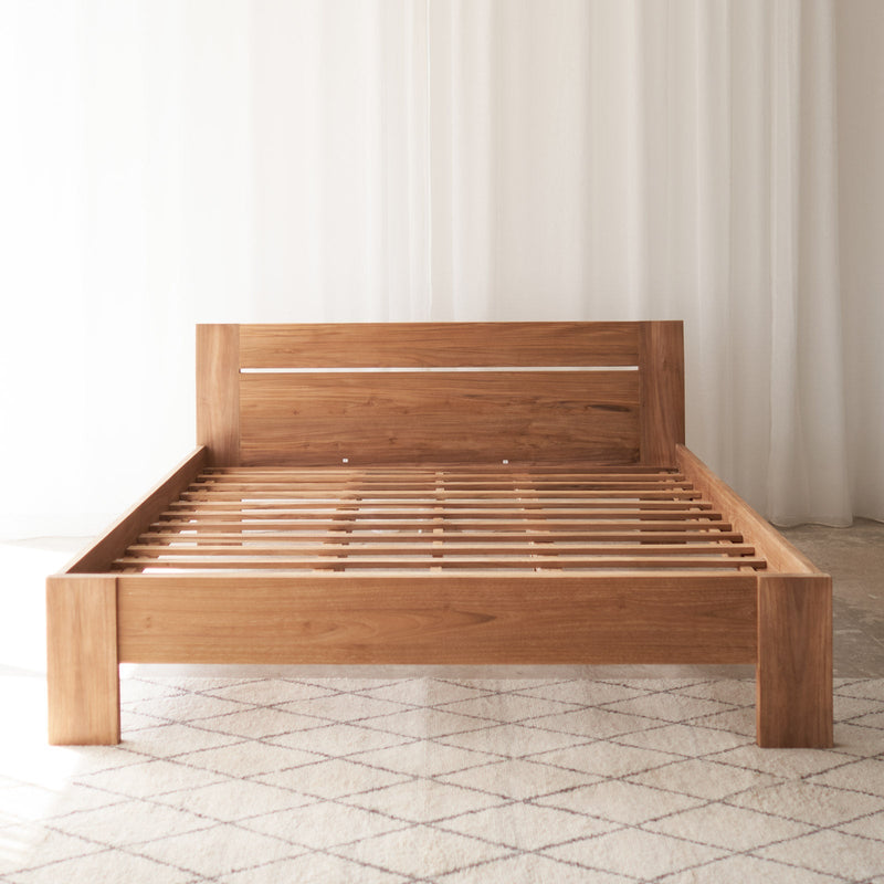 Maya teak bed frame - Originals Furniture Singapore