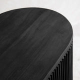 Moher Teak Sideboard | Black (155cm)