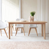 Teak Athena Dining Table Dining Room Lily Dining Chair from Originals Furniture Singapore