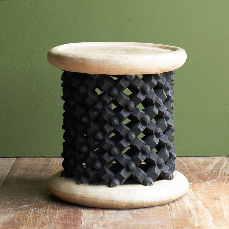 Bamileke Coffee Table | Black Natural