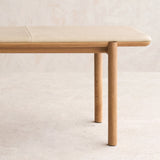 Folk Bench | Bespoke Fabric & Leather