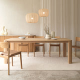 Oli Dining Table | Blonde Oak (220cm)