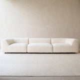 Peal Modular Sofa | 5 Seater - Porcelain (330cm)