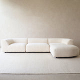 Peal Modular Sofa | Porcelain (330cm)